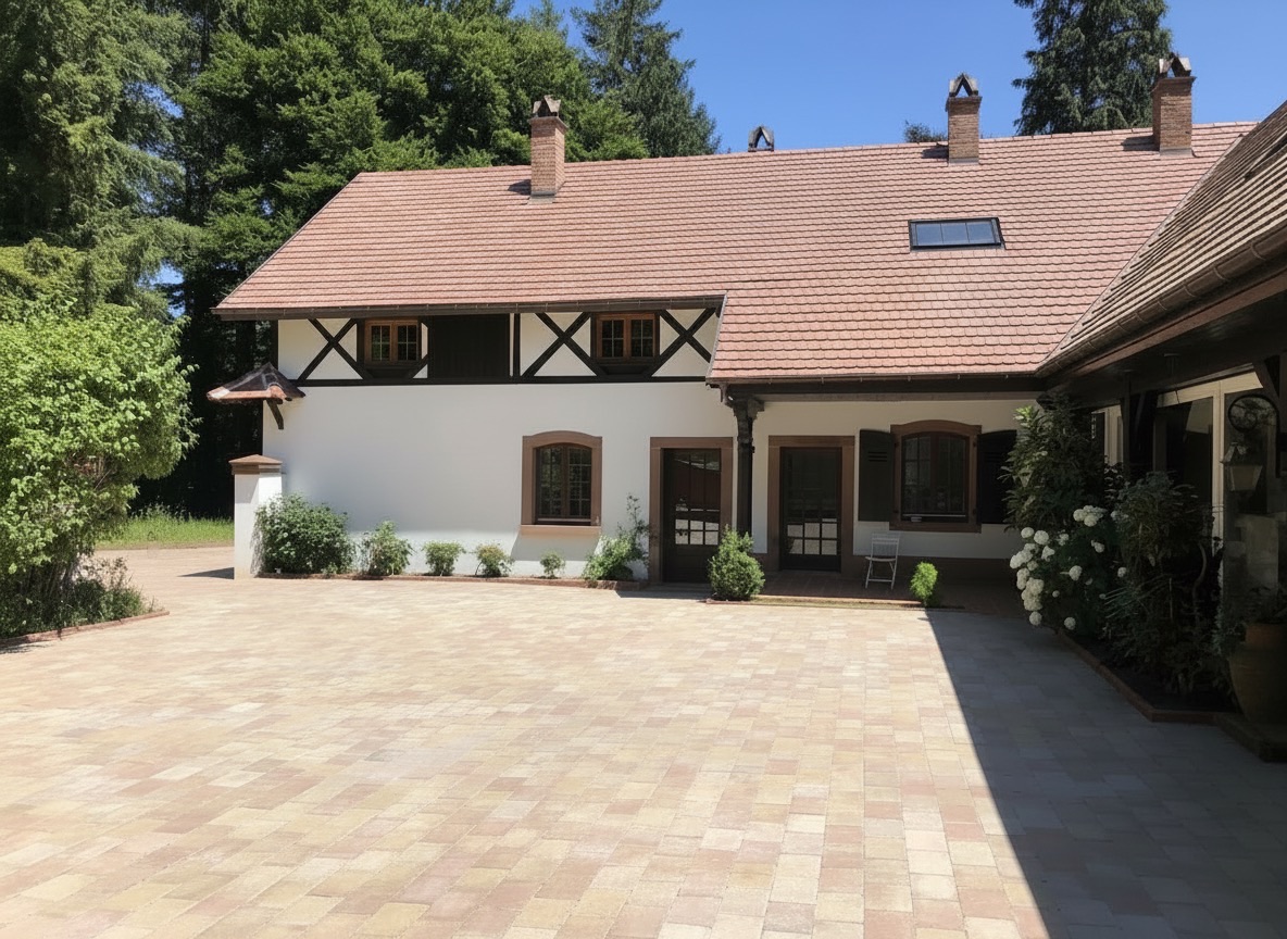 Façade de la Maison Forestière de Buchwald